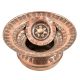 Copper Home Decor Spitoon Bowl With Lid