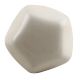 Solid Cream Octagon Ceramic Knobs Online