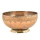 Handmade Starry Delight Engraved Copper Bowl 