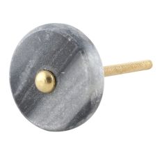 Grey Stone Flat Dresser Knob Online