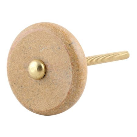 Brown Stone Flat Cabinet Knob Online