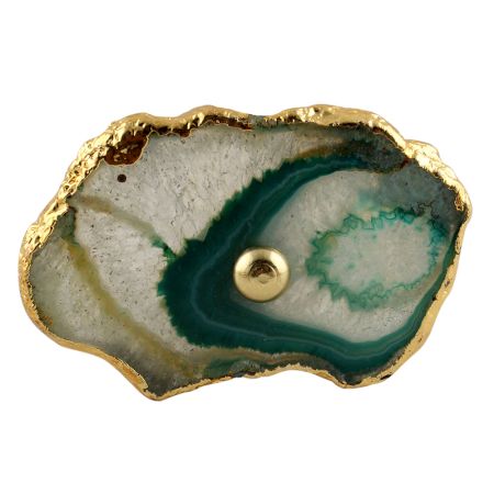 Aqua Green Agate Stone Cabinet Knobs Online
