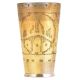 Old North Indian Lassi Cup Brass Crafted Engraved Lassi Glass