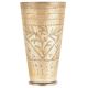 Hand Crafted Brass Glasses with Leafy Design