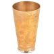 Lassi Glass North Indian Brass Hand Carved Glass