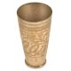 Good Carved Floral Design Brass Punjabi lassi Glass