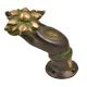 Brass Mudra Buddha Door Handle Pull (Set of 2 Piece)With Patina