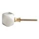 Grey And White Hexagon Stone Cabinet Knobs Online