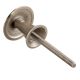 Silver Brass Round Knobs