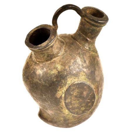 Mango Shaped Handmade Brass Hookah Base