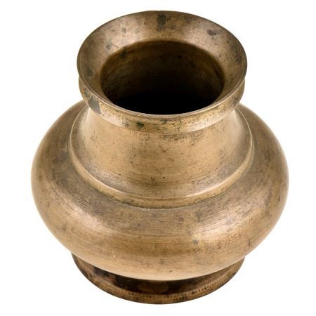 Unique shaped Brass Water Storage Pot