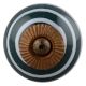 Dark Green Strip Knob