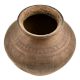 Ceremonial Carved  Brass Pot for Hindu Ceremonies
