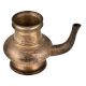 Brass Traditional Handmade Kindi Water Pot With A Curved Spout