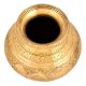 Peacock Engraved India Traditional Home Decoratiion Brass Pot