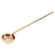 Brass Cooking Ladle or Dipper With Pig Tail Handle