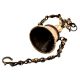 Traditional Brass Temple Bell With Dancing Ganesha Statue With Chain
