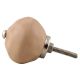 Brown Round Solid Knob