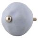 Slate Blue Round Solid Knob