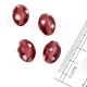 Pink Polka Dot Glass Beads For Jewelry Making And Home Deoration (Pack Of 12)