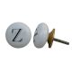 Z Alphabet Ceramic Dresser Drawer Knobs