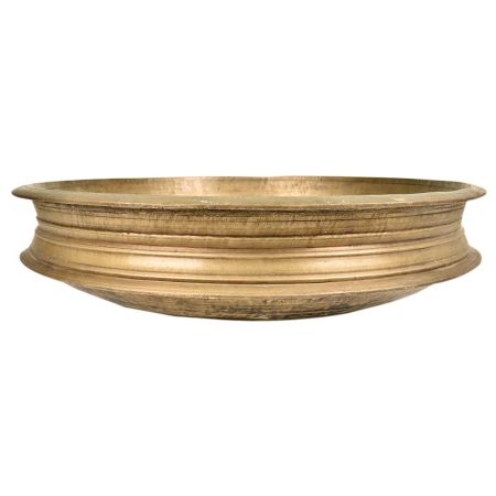Hand Crafted Brass Urli  to Float Flowers and Tealights