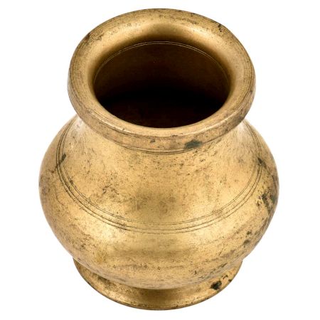 Indian Lovely Shaped Solid BrassÂ Holy Water Pot
