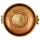 Handicrafted Indian Hammered Floral Design Brass Urli Bowl