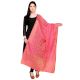 Pink Banarasi Art Silk Dupatta