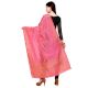 Pink Banarasi Art Silk Dupatta