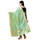 Sea Green Banarasi Art Silk Dupatta