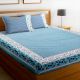 Chic Home Premium Cotton Printed Double Bed Sheet with 2 Pillow Covers: