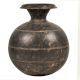Black Indian Brass Loti Water Pot & Planter