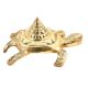 Hand Made Pyramid Tortoise Turtle With Shri Yantra In Brass