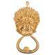 Brass Vajra Mahakala Buddha Head Ring Door Knocker
