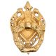 Decorative Hand Made Ornate Golden Brass Door knocker