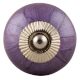 Purple Neon Ceramic Knob