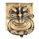 Hand Crafted Solid Brass Dragon Face Home Decoration  Door Knocker