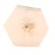 Pink Rose Hexagon Quartz Stone Cabinet Knob