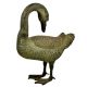 Solid Brass Standing Duck Home Decoration Statue