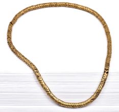 Loose Brass thick Heavy Snake Metal Handmade Spacer Beads For Jewelry making (12 in Pack)