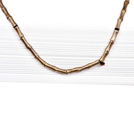 Loose Brass Hourglass Shape Metal Handmade Spacer Beads For Jewelry making (12 in Pack)