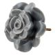 Grey Flower Knob