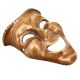 Brass Wall Hanging Comedy Theater Mask