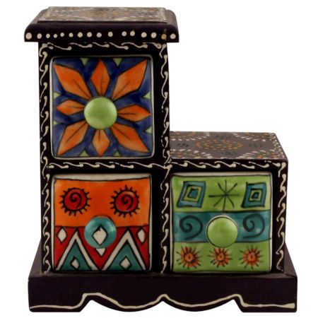 Spice Box Masala Rack Container Gift Item