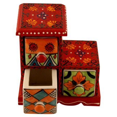 Spice Box Masala Rack Container Gift Item