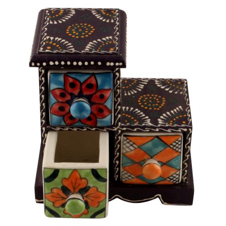 Spice Box Masala Rack Container Gift Item