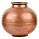 Brass Water Vessel Indian Handcrafted Lota In Copper Finish