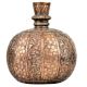 Copper Repousse Floral Surahi Or Pot