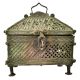 Tribal Jali Hut Brass Jewellery Box
